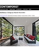 Contemporist website screenshot thumbnail of Hill-Maheux Cottage feature