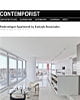 Contemporist website screenshot thumbnail of Redeveloper Apartment feature