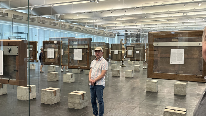 Paul Kariouk at MASP, São Paulo, Brazil.